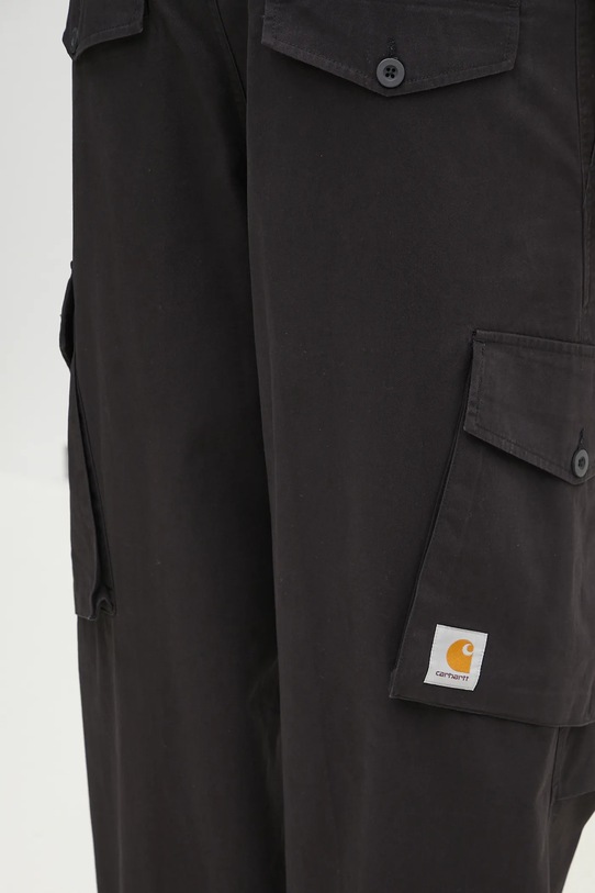 Бавовняні штани Carhartt WIP Unit Pant чорний I034562.8906