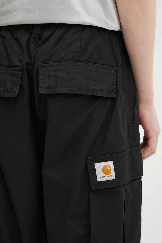 Carhartt WIP cotton trousers Jet Cargo Pant black I032967.8902
