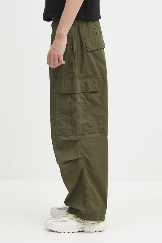 Βαμβακερό παντελόνι Carhartt WIP Jet Cargo Pant I032967.4102 πράσινο SS25