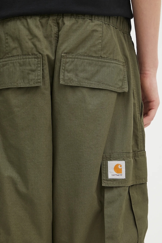 Βαμβακερό παντελόνι Carhartt WIP Jet Cargo Pant πράσινο I032967.4102