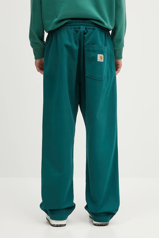 Abbigliamento Carhartt WIP pantaloni Floyde Pant I034816.2PBGD turchese