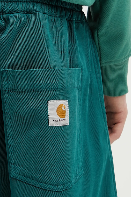 Carhartt WIP pantaloni Floyde Pant turchese I034816.2PBGD