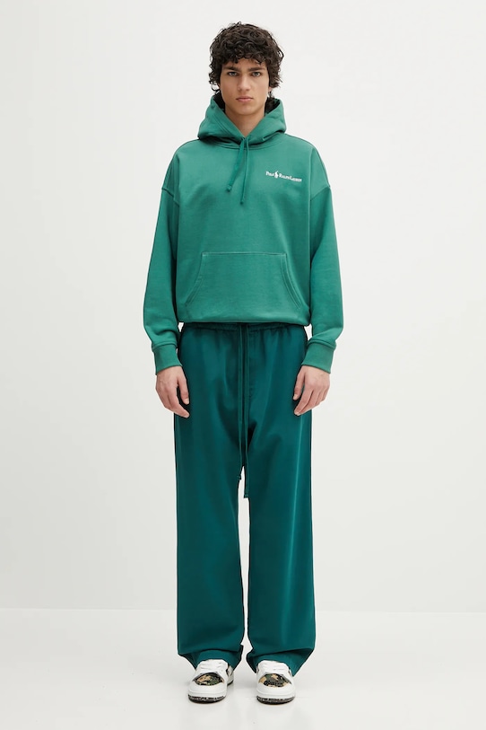 Carhartt WIP pantaloni Floyde Pant I034816.2PBGD turchese