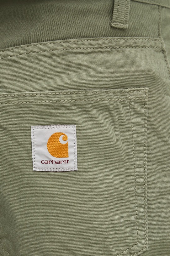 Памучен панталон Carhartt WIP Landon Pant зелен I034806.1YFGD