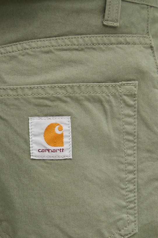 Памучен панталон Carhartt WIP Landon Pant зелен I034806.1YFGD