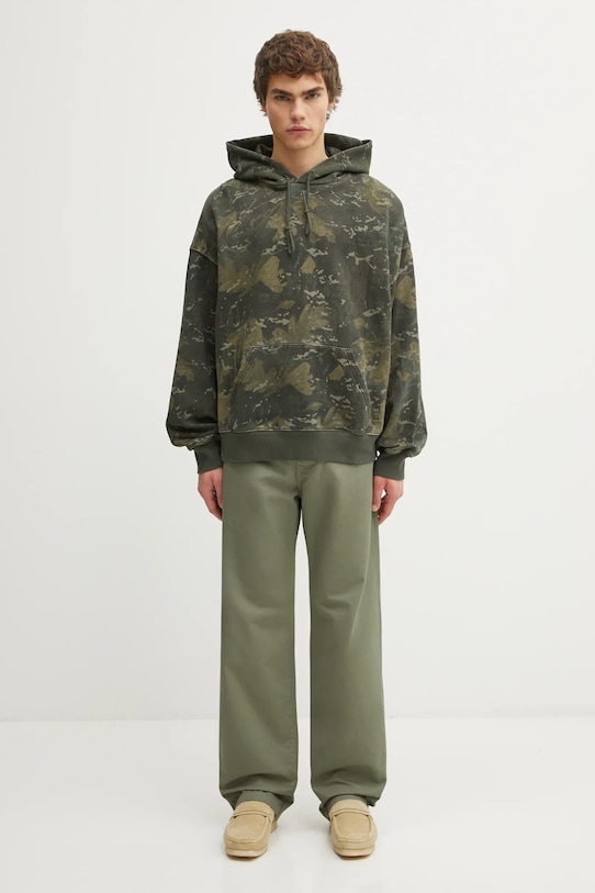 Памучен панталон Carhartt WIP Landon Pant I034806.1YFGD зелен