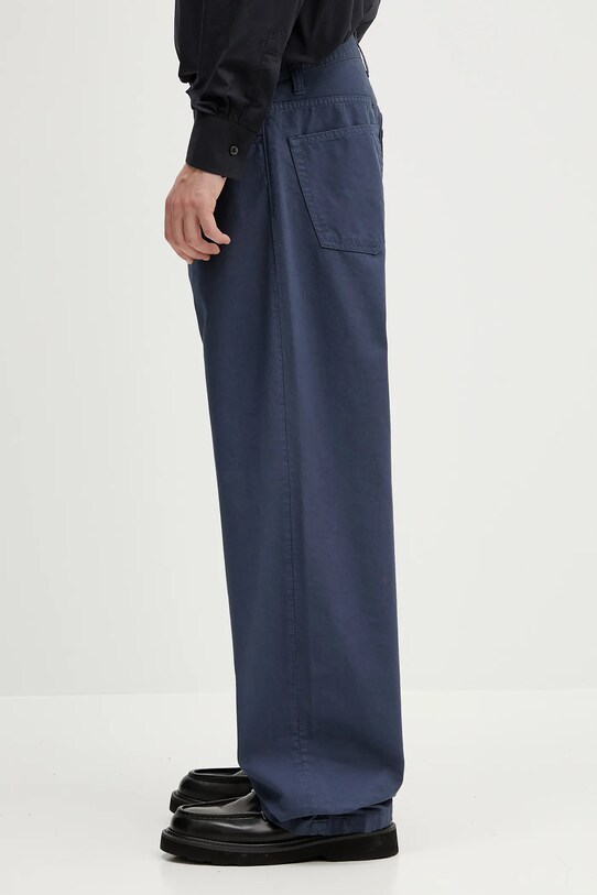 Памучен панталон Carhartt WIP Landon Pant I034806.2OTGD син SS25