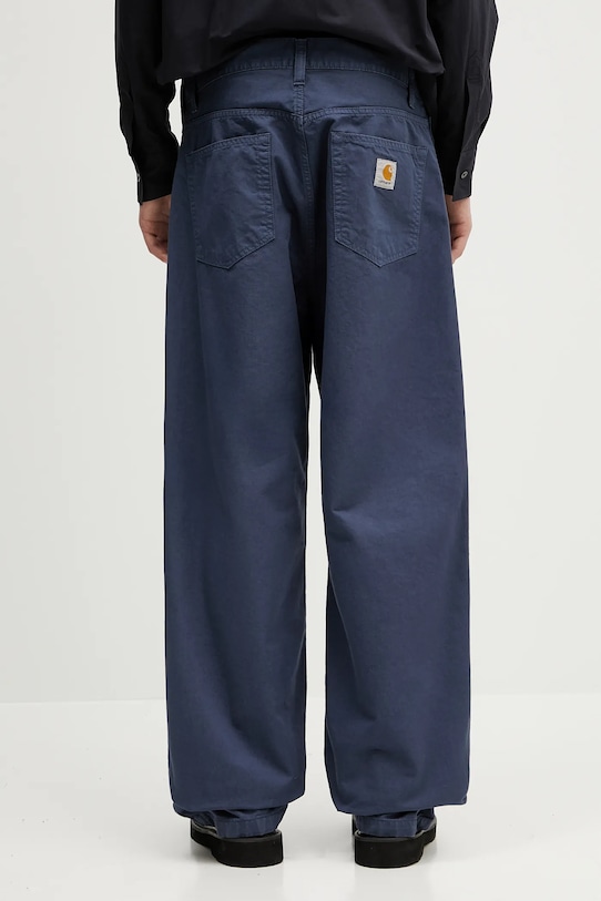Îmbrăcăminte Carhartt WIP pantaloni de bumbac Landon Pant I034806.2OTGD albastru