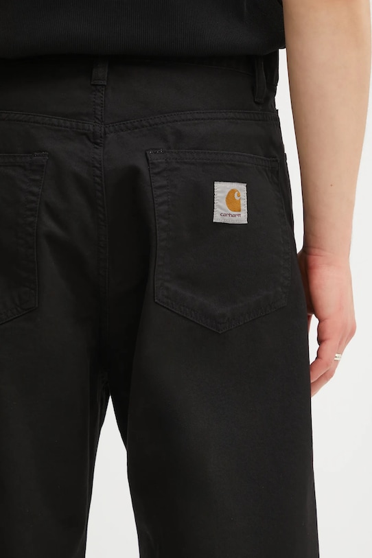 Памучен панталон Carhartt WIP Landon Pant черен I034806.89GD