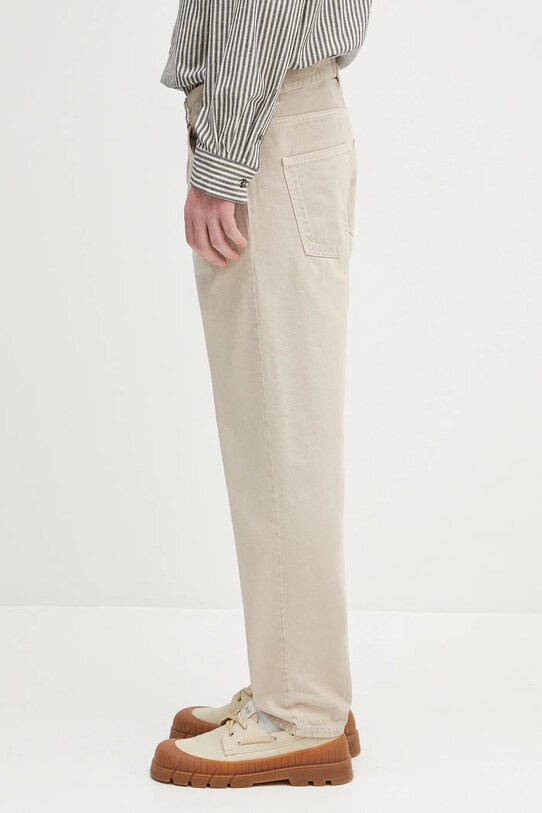 Carhartt WIP cotton trousers Newel Pant I033123.2LP4J beige SS25