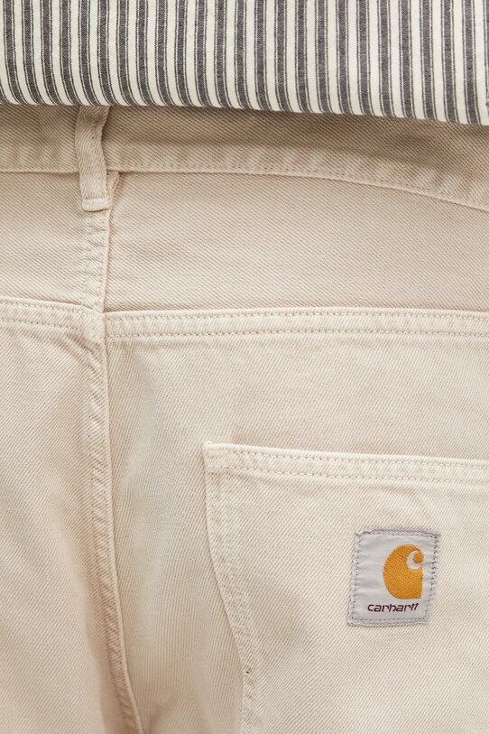 Carhartt WIP cotton trousers Newel Pant beige I033123.2LP4J