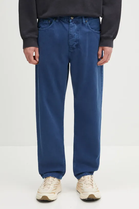 Дънки Carhartt WIP Newel Pant тъмносин I033123.E74J