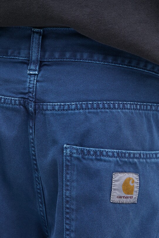 Rifle Carhartt WIP Newel Pant tmavomodrá I033123.E74J