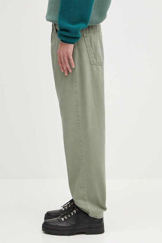 Džíny Carhartt WIP Newel Pant I033123.1YF4J zelená SS25