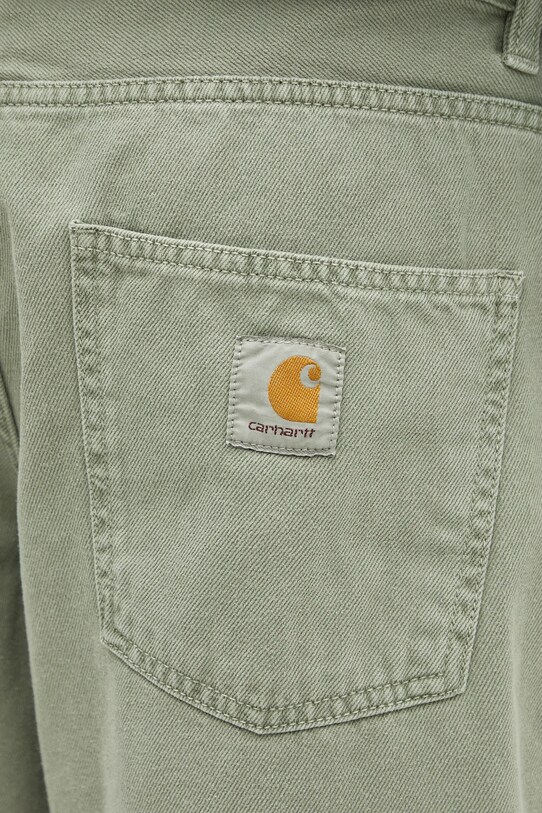 Džíny Carhartt WIP Newel Pant zelená I033123.1YF4J
