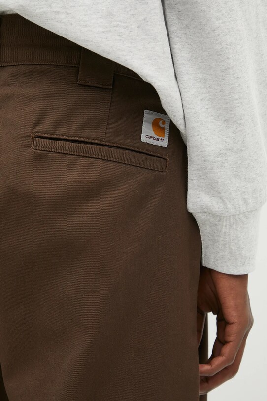 Carhartt WIP spodnie Master Pant brązowy I034233.2LS02