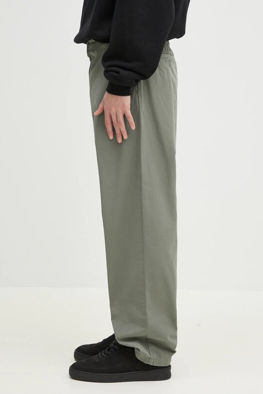 Бавовняні штани Carhartt WIP Calder Pant I033128.1YFGD зелений SS25