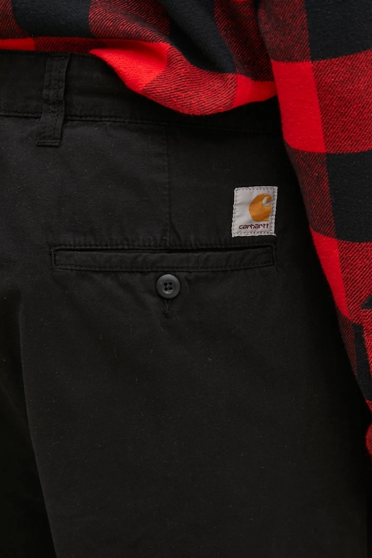 Carhartt WIP spodnie bawełniane Calder Pant czarny I033128.89GD
