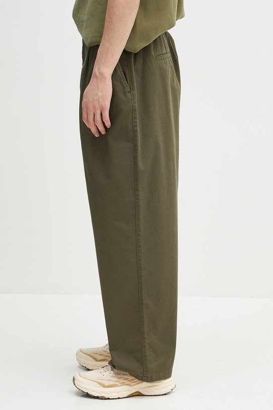 Carhartt WIP pantaloni de bumbac Marv Pant I033129.4106 verde SS25