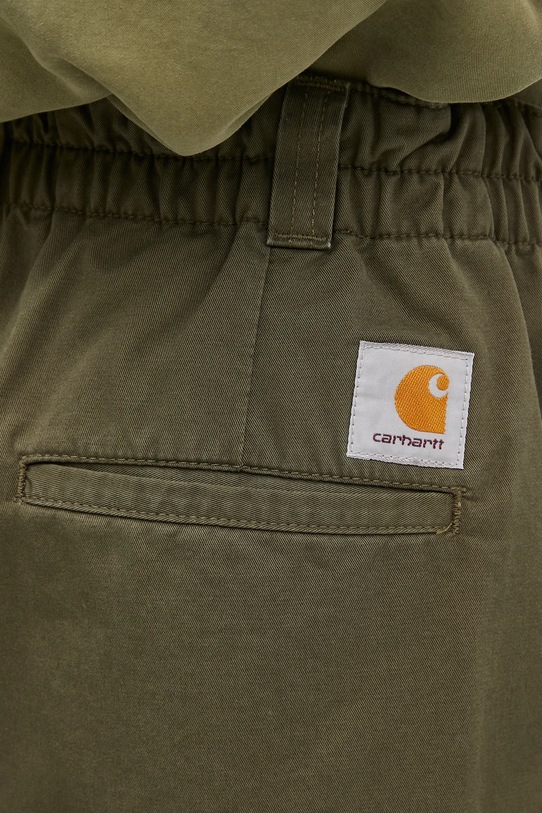 Carhartt WIP pantaloni de bumbac Marv Pant verde I033129.4106