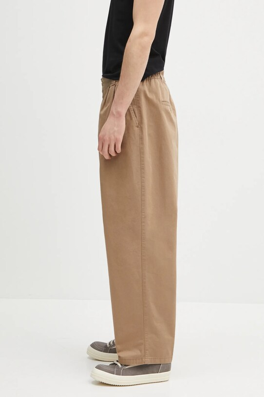 Bavlnené nohavice Carhartt WIP Marv Pant I033129.8Y06 hnedá SS25