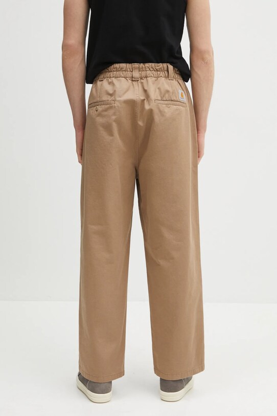 Oblečenie Bavlnené nohavice Carhartt WIP Marv Pant I033129.8Y06 hnedá