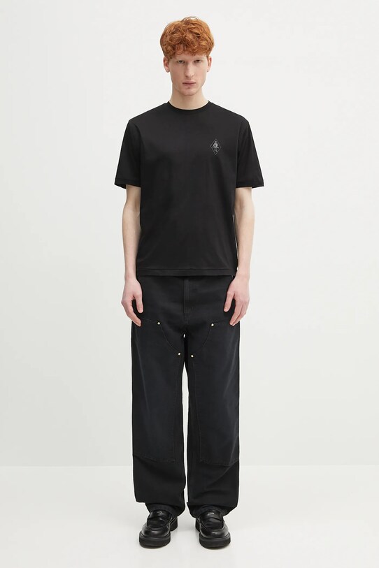 Carhartt WIP pantaloni Double Knee Pant I034796.894O negru