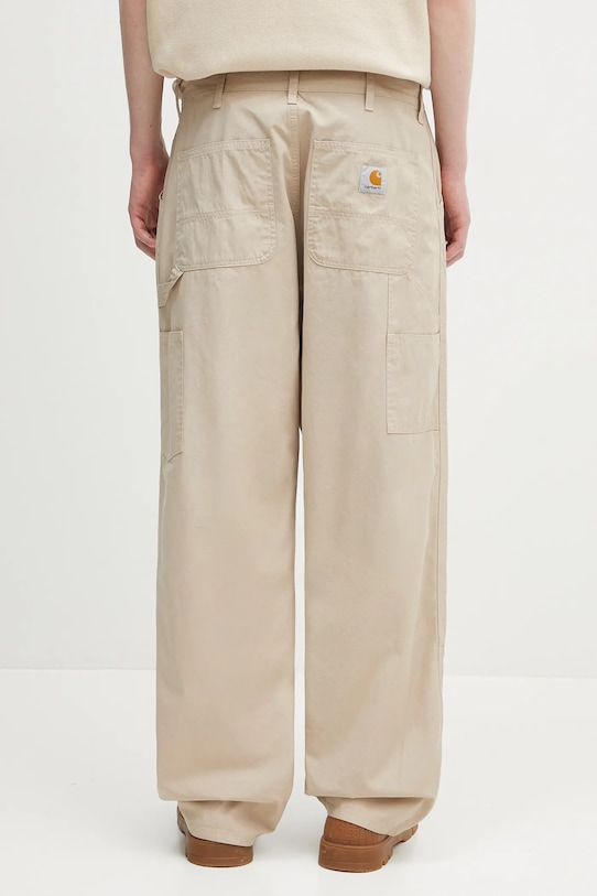 Clothing Carhartt WIP cotton trousers Double Knee Pant I034795.G102 beige