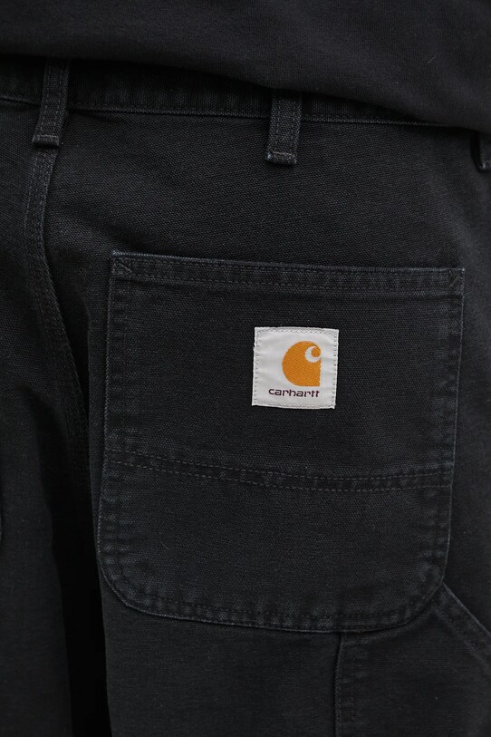 Carhartt WIP cotton trousers Single Knee Pant black I034798.894O