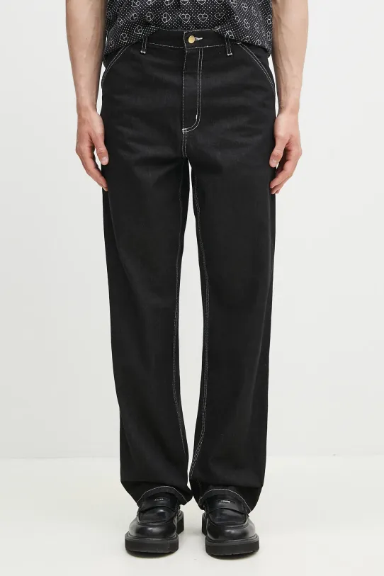 Carhartt WIP jeansy Single Knee Pant czarny I034864.8902