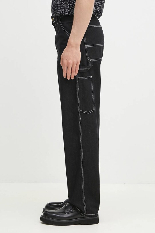 Carhartt WIP jeansy Single Knee Pant I034864.8902 czarny SS25