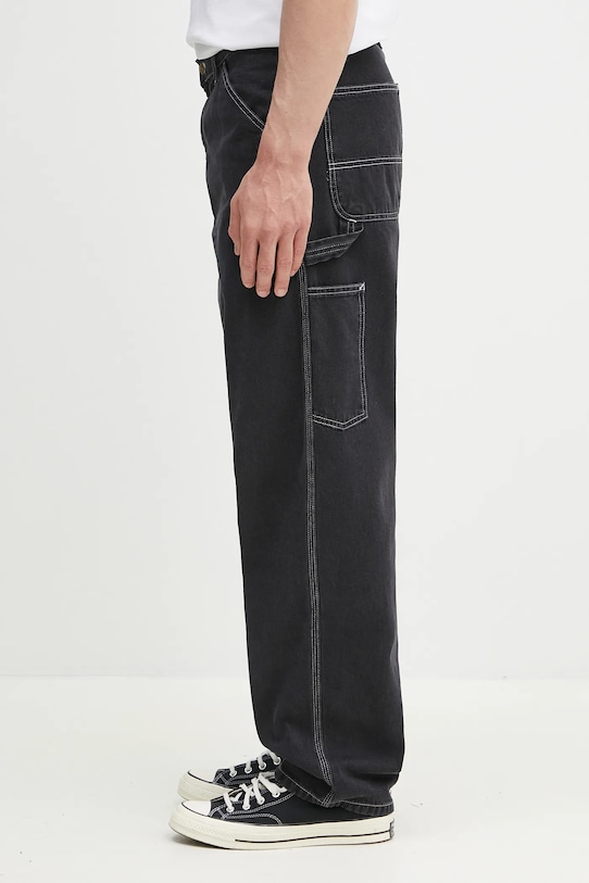 Carhartt WIP jeansy Single Knee Pant I034864.8906 czarny SS25