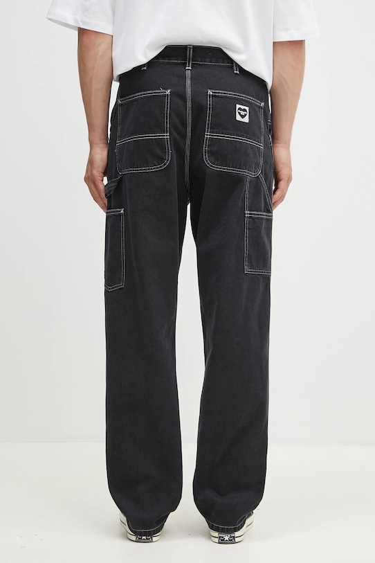 Odzież Carhartt WIP jeansy Single Knee Pant I034864.8906 czarny