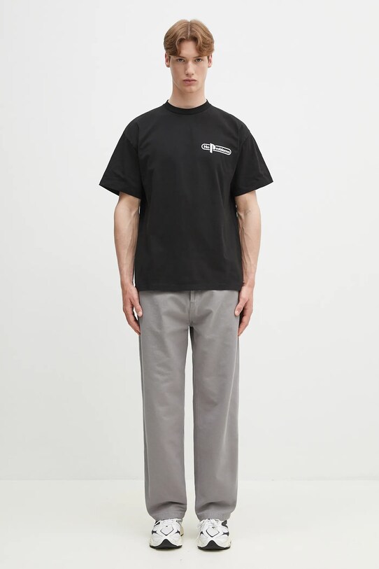 Carhartt WIP spodnie bawełniane OG Single Knee Pant I033754.2LR06 szary