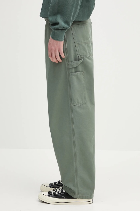 Carhartt WIP spodnie bawełniane OG Single Knee Pant I033754.1YF06 zielony SS25