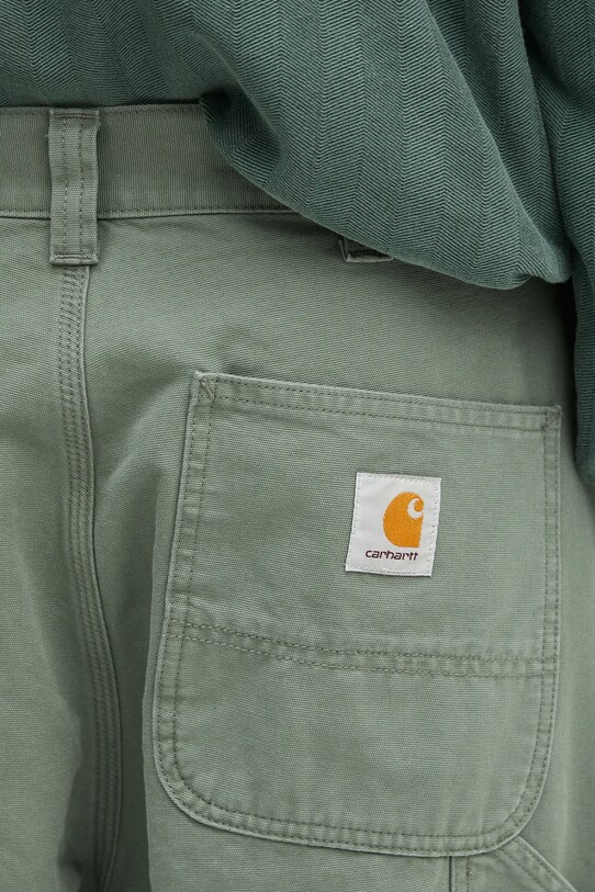 Carhartt WIP spodnie bawełniane OG Single Knee Pant zielony I033754.1YF06