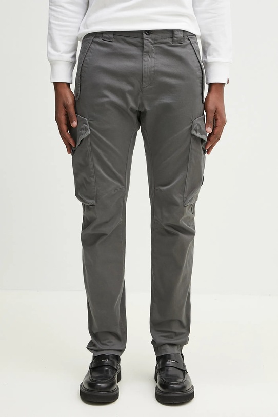 Παντελόνι C.P. Company με ελαστάν γκρί 18CMPA058A005694G.