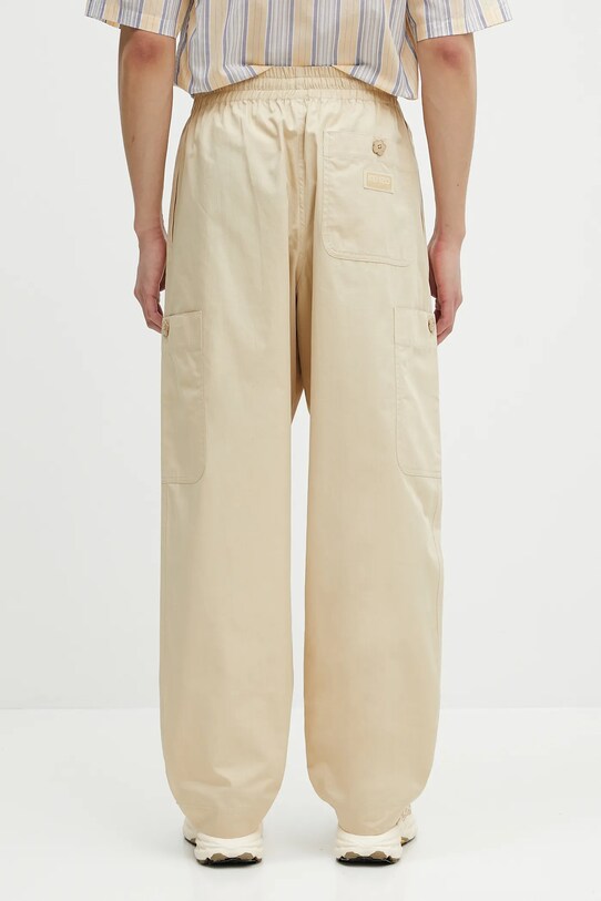 Îmbrăcăminte Kenzo pantaloni de bumbac FF55PA5019SC.11 bej
