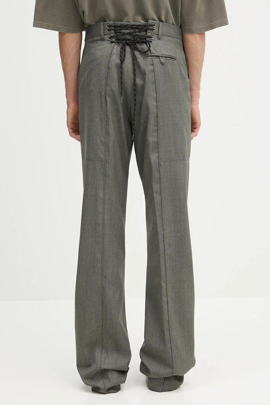 Odjeća Vunene hlače Martine Rose Wader Tailored 367WT11415 zelena