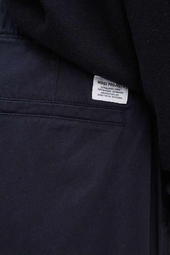 Παντελόνι Norse Projects Ezra Light Stretch σκούρο μπλε N25.0369.7004