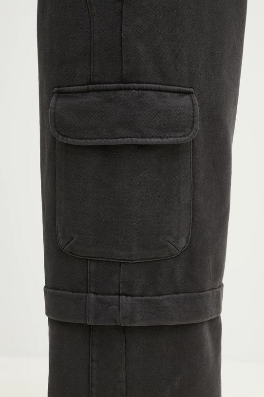 Daily Paper spodnie dresowe bawełniane Garment Wash Pants czarny 2511010