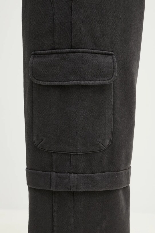 Daily Paper pantaloni de trening din bumbac Garment Wash Pants negru 2511010