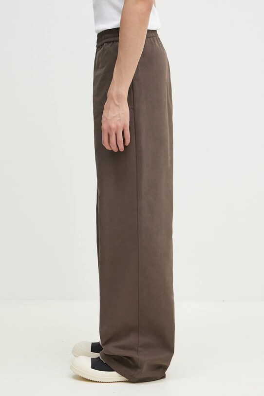 Daily Paper spodnie Twill Trackpants 2511140 brązowy SS25
