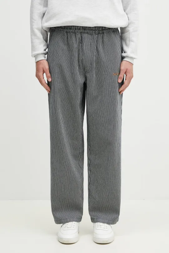 No Problemo cotton trousers Mini Problemo Work Pant - Denim cotton blue NP3011303