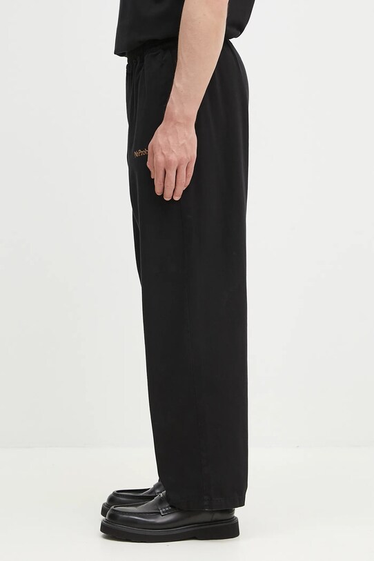 Хлопковые брюки No Problemo Mini Problemo Work Pant - Twill NP3011403 чёрный SS25
