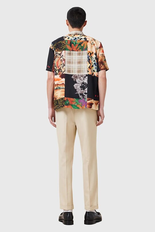 AllSaints pantaloni din lana TALLIS M032TB