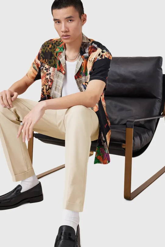 AllSaints pantaloni din lana TALLIS M032TB