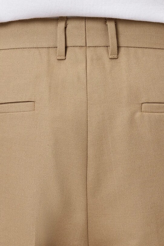 AllSaints pantaloni din lana TALLIS bej M032TB