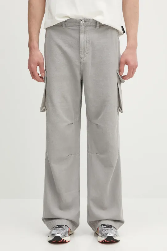 Our Legacy spodnie Mount Cargo tkanina szary M2254MCS