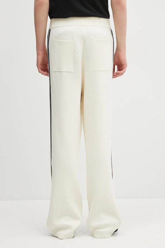 Odzież Wales Bonner spodnie dresowe Tide Track US25KN35.KN05.100 beżowy